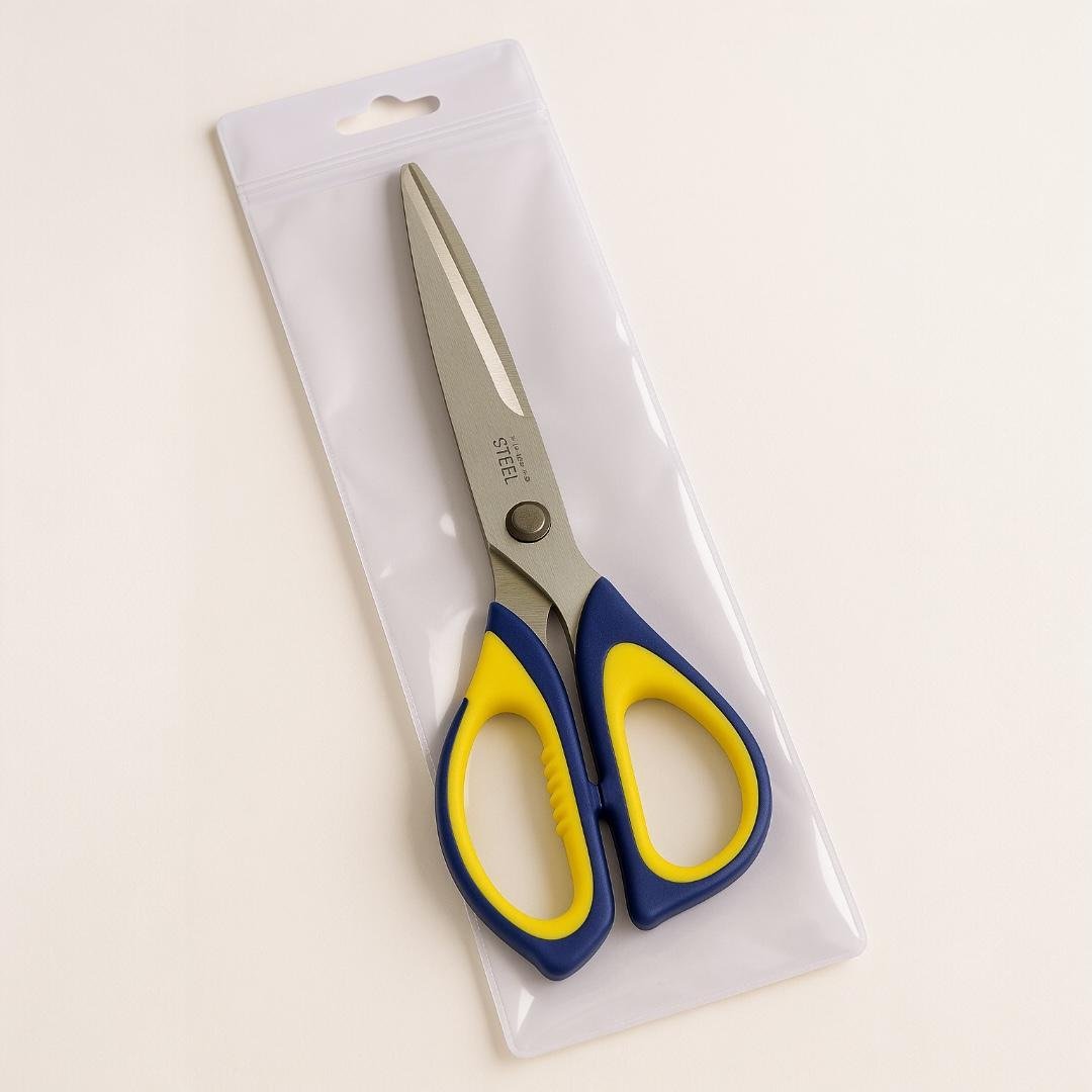 Paslanmaz Çelik Keskin 25 CM Makas Mavi