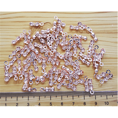 Pirinç Düğüm Kapama Rose Gold / 6 Adet Paket 