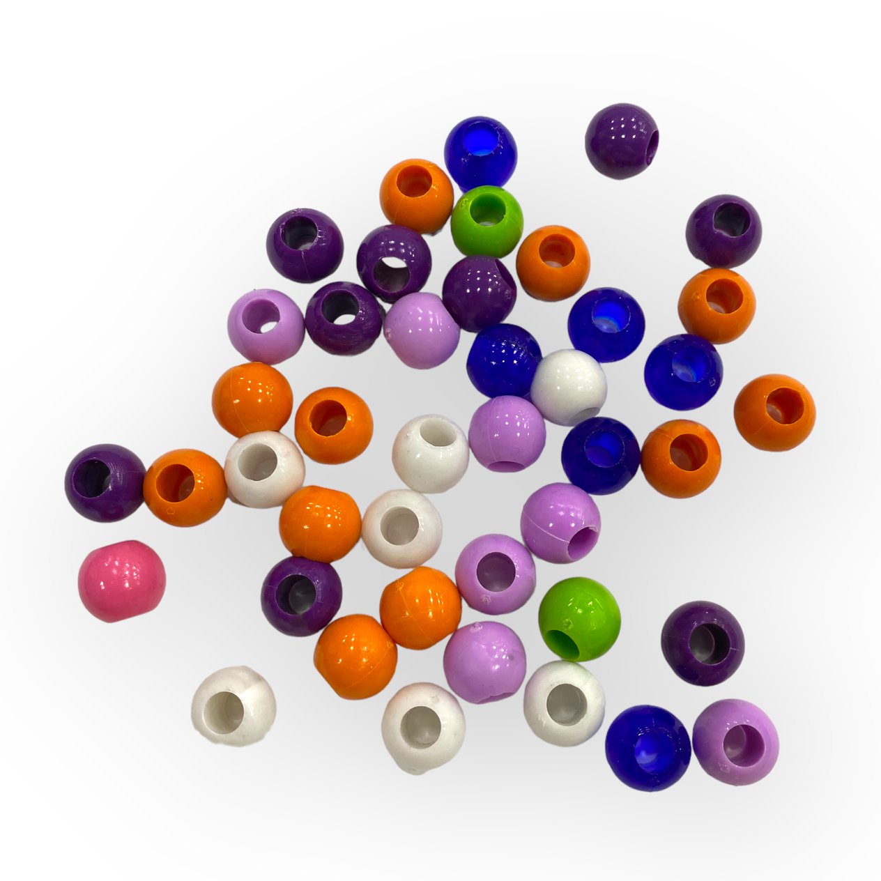 Plastik Boncuk 10 Gram Paket 10 MM - 27
