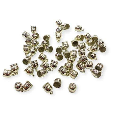 Plastik Gümüş Huni Kapama 10 MM - 4 Adet