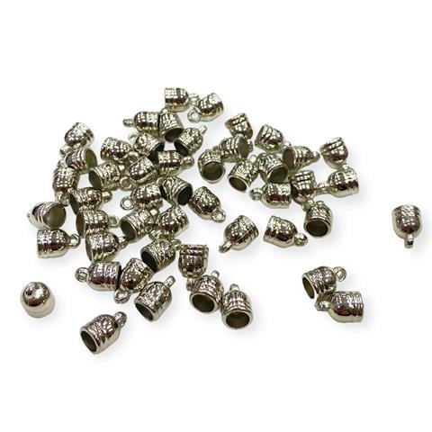 Plastik Gümüş Huni Kapama 8 MM - 4 Adet