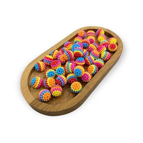 Renkli Balon Boncuk 14 MM - 10 Gram Paket