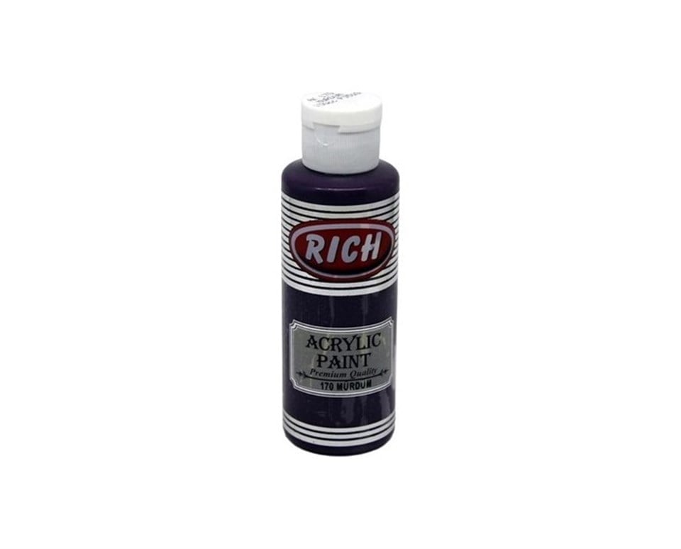 Rich Master Akrilik Boya 170 Mürdüm 120cc