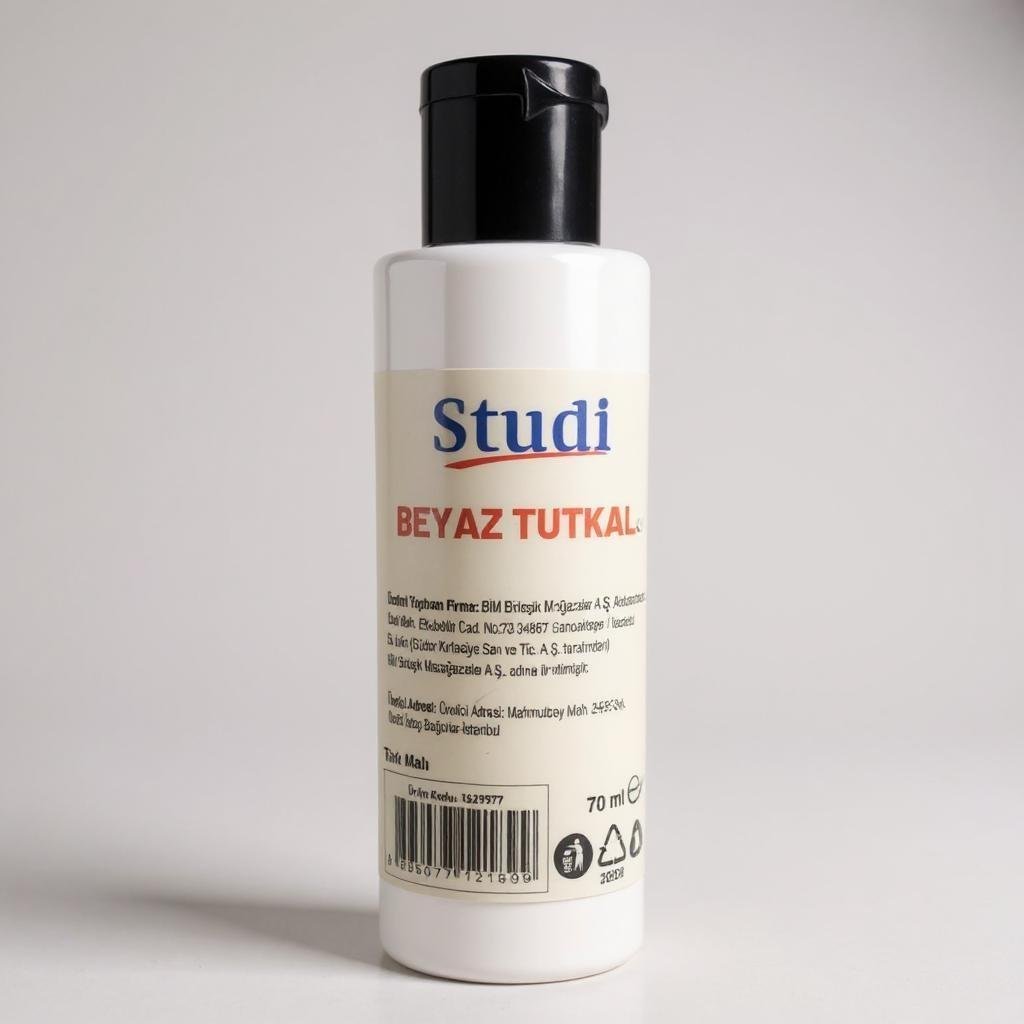 Studi Şeffaf Beyaz Tutkal 70ML - Hızlı Kurur