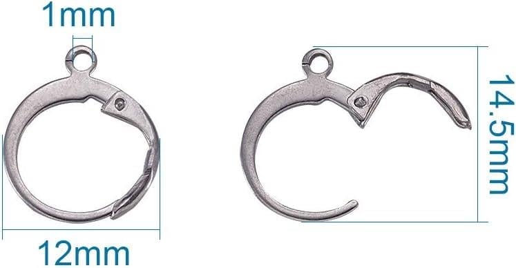 Trend Metal Küpe Klips Modeller / 1 ÇİFT Paket