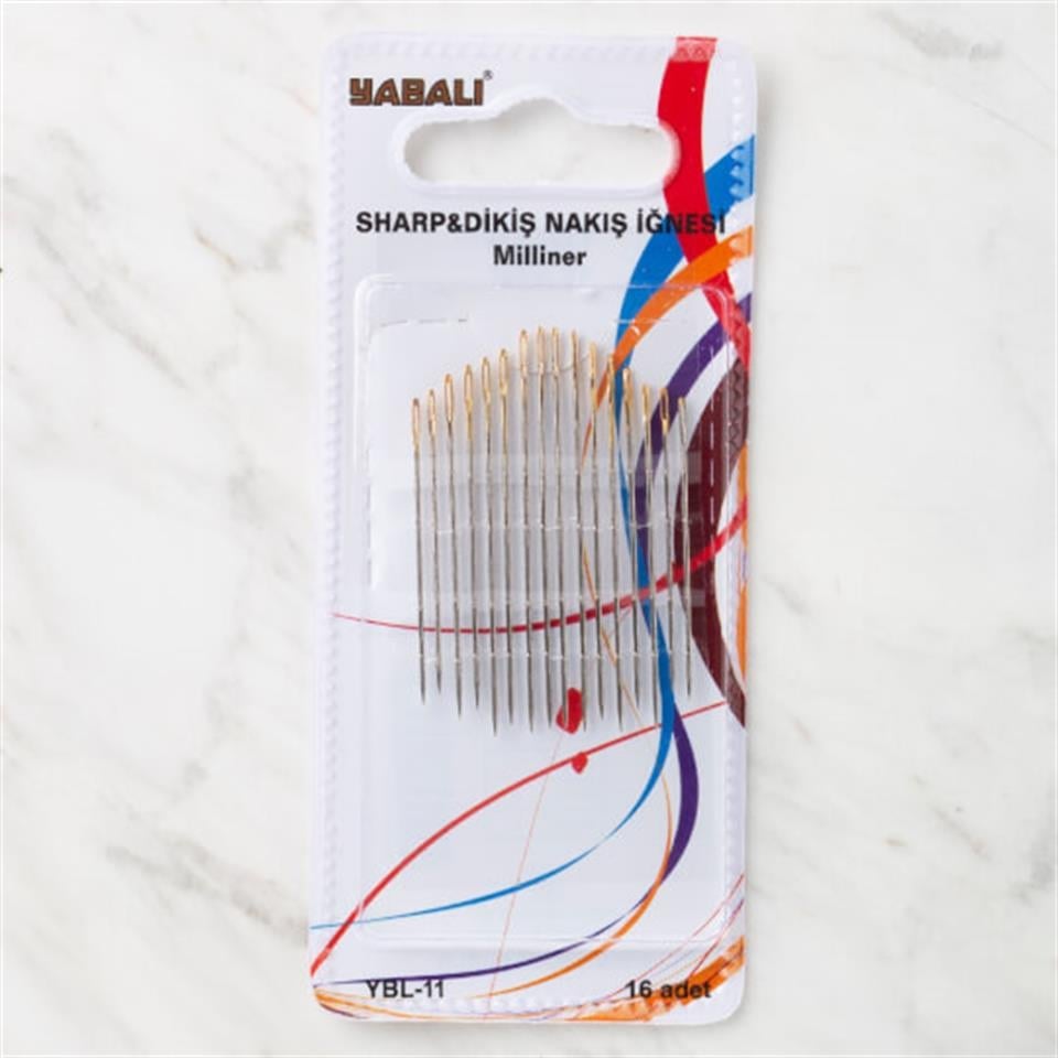 YABALI - Sharp Dikiş Nakış İğnesi