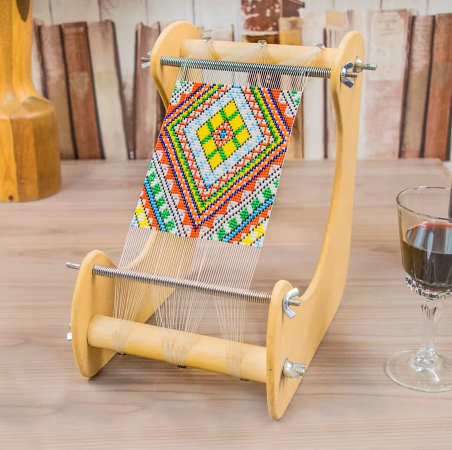 Yeni Nesil Bead Loom Dik Dokuma Tezgahı