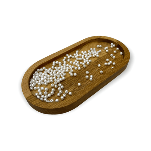 Yuvarlak 3 MM İnci 10 Gram Paket - 06