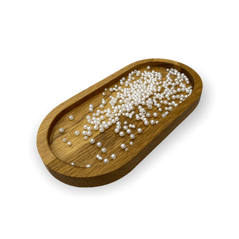 Yuvarlak 3 MM İnci 10 Gram Paket - 10