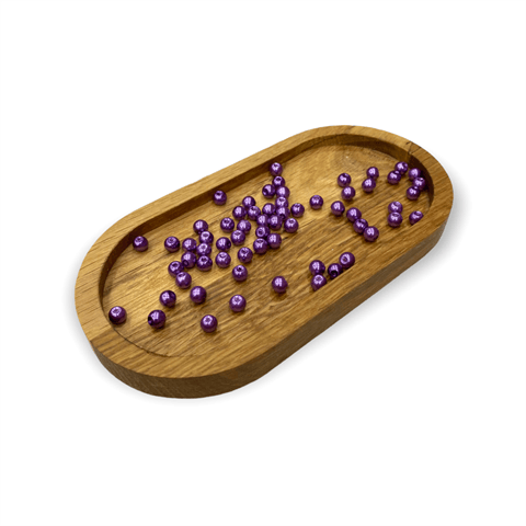 Yuvarlak 4 MM İnci 10 Gram Paket - 25