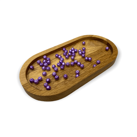 Yuvarlak 6 MM İnci 10 Gram Paket - 20