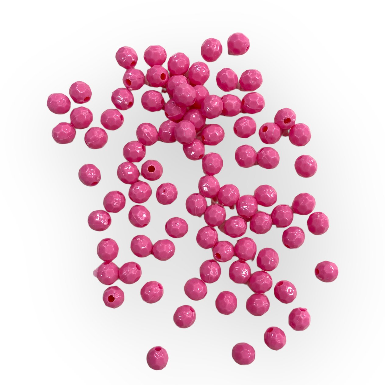 Yuvarlak Çanta Boncuğu Pembe 10 Gram