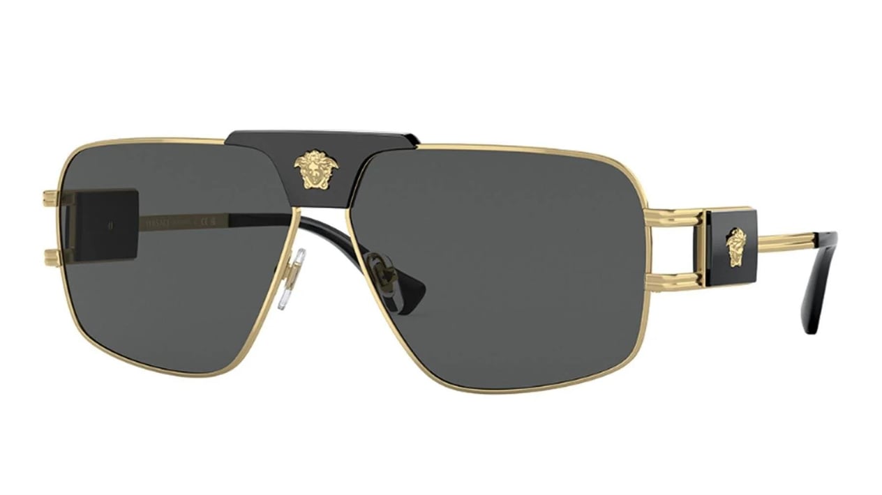 VERSACE 2251 100287 63 Erkek Güneş Gözlüğü Bu Ürüne Özel 9 Taksit İmkanı Sizinle!