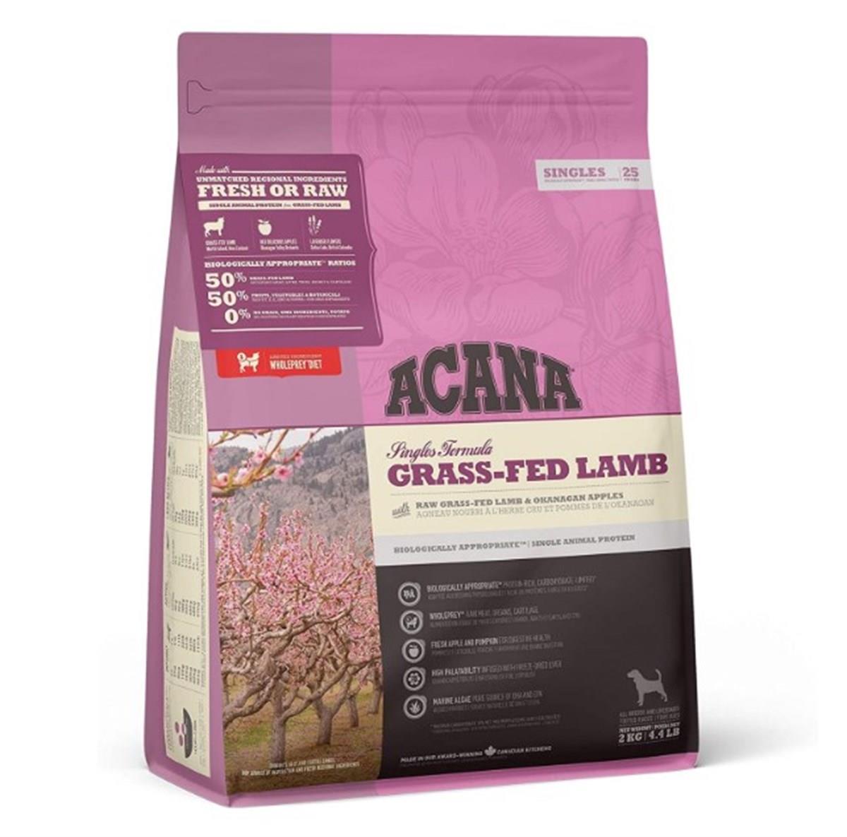 Acana Grass-Fed Lamb Dog Food 2 Kg