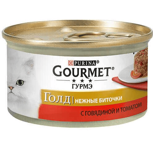 Gourmet Gold Savoury Cake Sığır Etli Domates Kedi Konserve 85 Gr