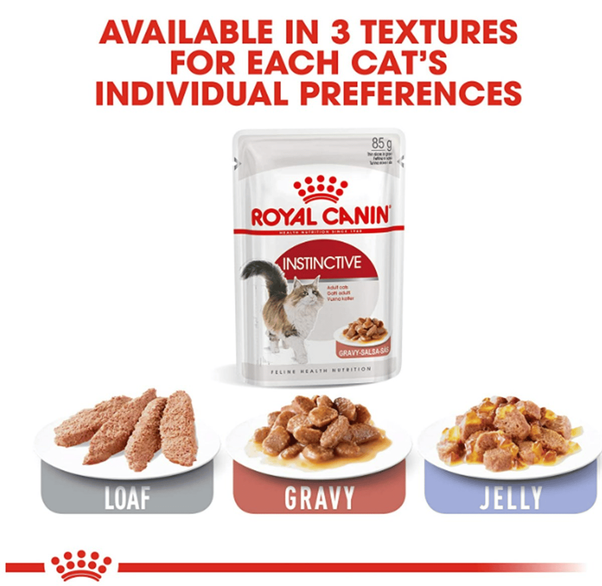 Royal Canin İnstinctive Gravy Yetişkin Kedi Pouch Konserve 85 Gr