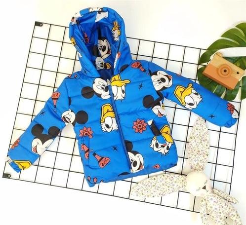 Karakter Detaylı Kampanyalı Unisex Mont