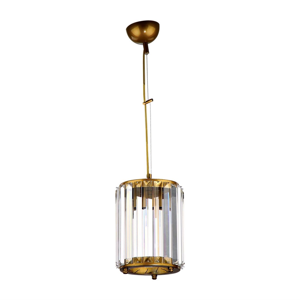 Avize Çarşısı Luce Eskitme Renkli, Taşlı, Tekli Sarkıt Avize, BS.7428-52-15