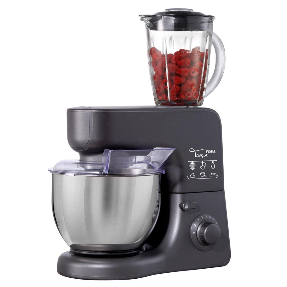 HAMUR YOĞURMAVESTELVestel Tarçın S 1000 W Stand Mikser
