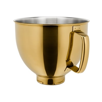 Kitchenaid 4,8 L Stand Mikser İçin Paslanmaz Çelik Kase Gold - 5KSM5SSBRG