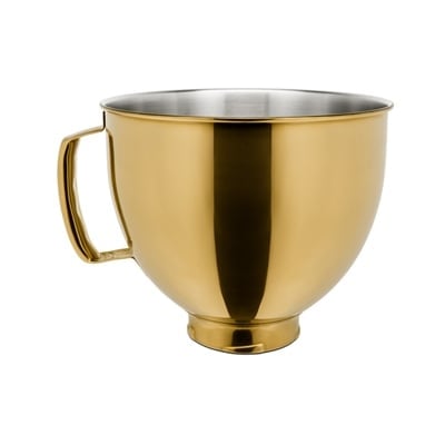 Kitchenaid 4,8 L Stand Mikser İçin Paslanmaz Çelik Kase Gold - 5KSM5SSBRG