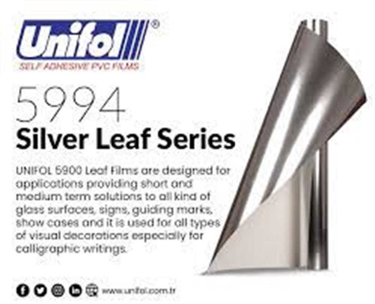Unifol Gümüş Varak Folyo (1,22 x 50 MT) (4,05€/m2)