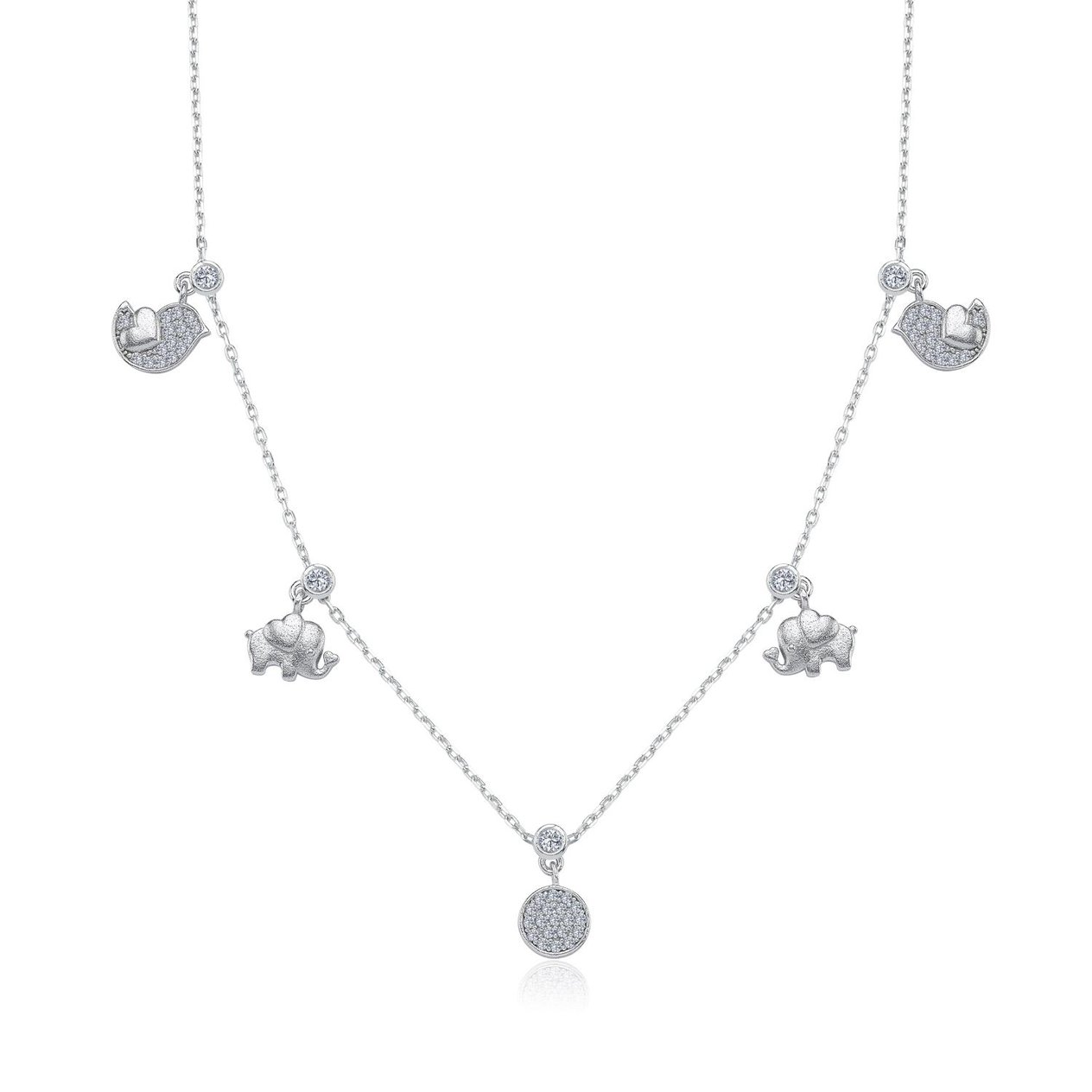 Mistik Festival Choker Gümüş Şans Kolye
