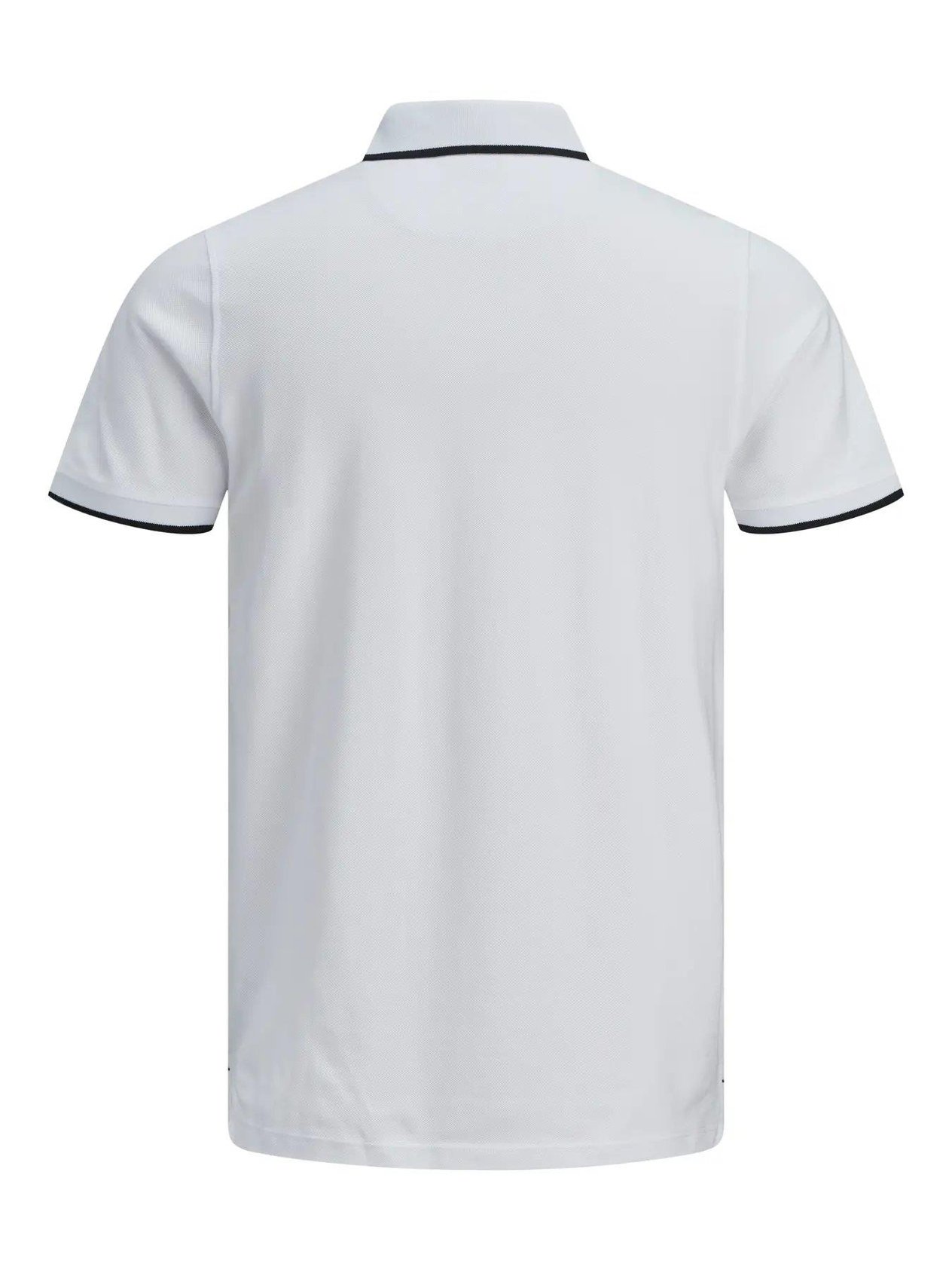 JACK & JONES JJEPAULOS POLO SS NOOS 12136668-WH