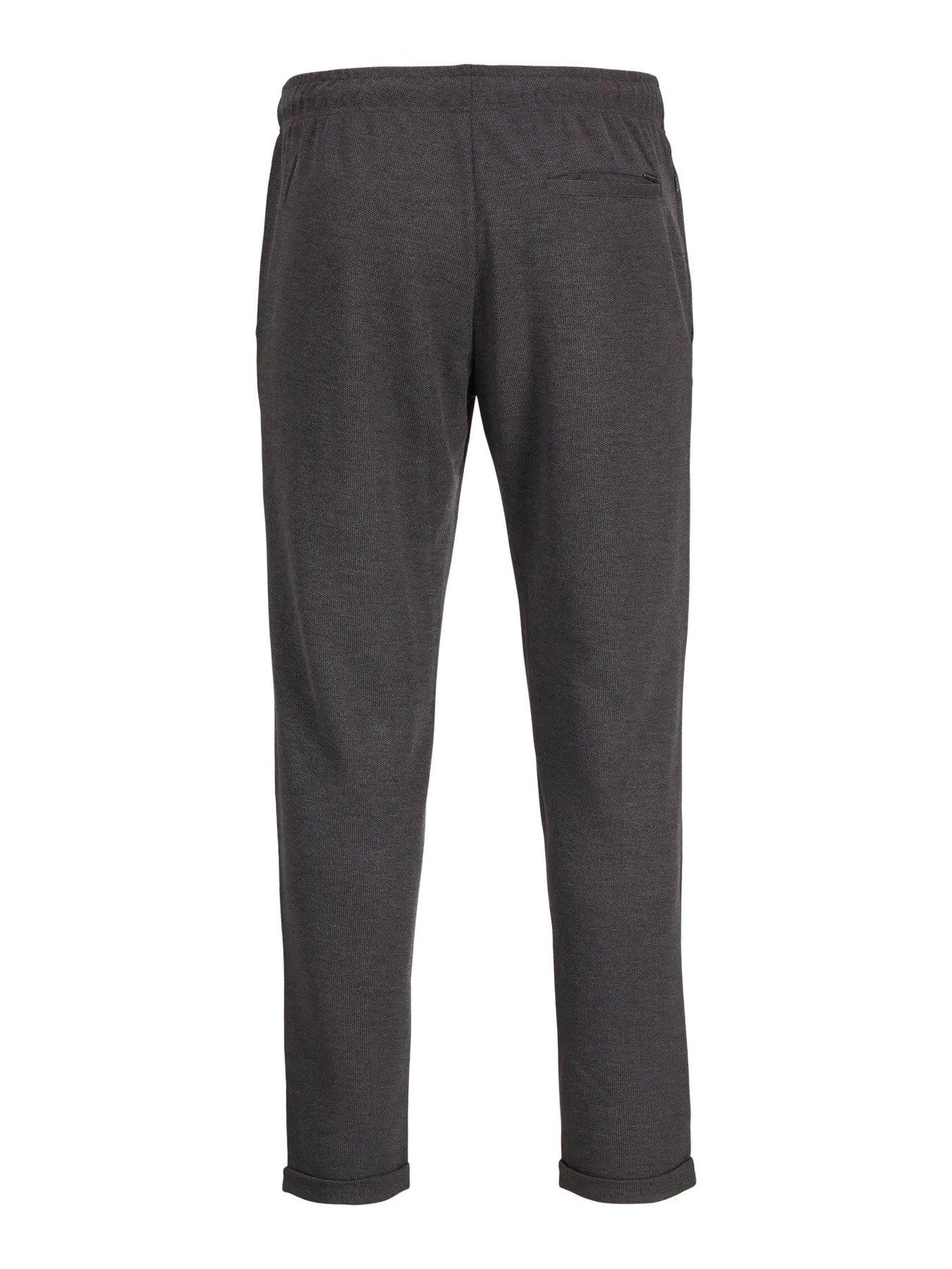JACK & JONES JPSTACE JAXON SWEAT PANTS - Dark Grey Melange 12268444-DA