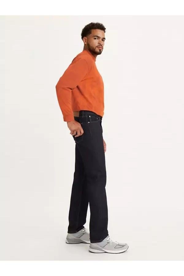 LEVI'S 505 REGULAR AT YOUR DARKEST RINSE 001T2-0009