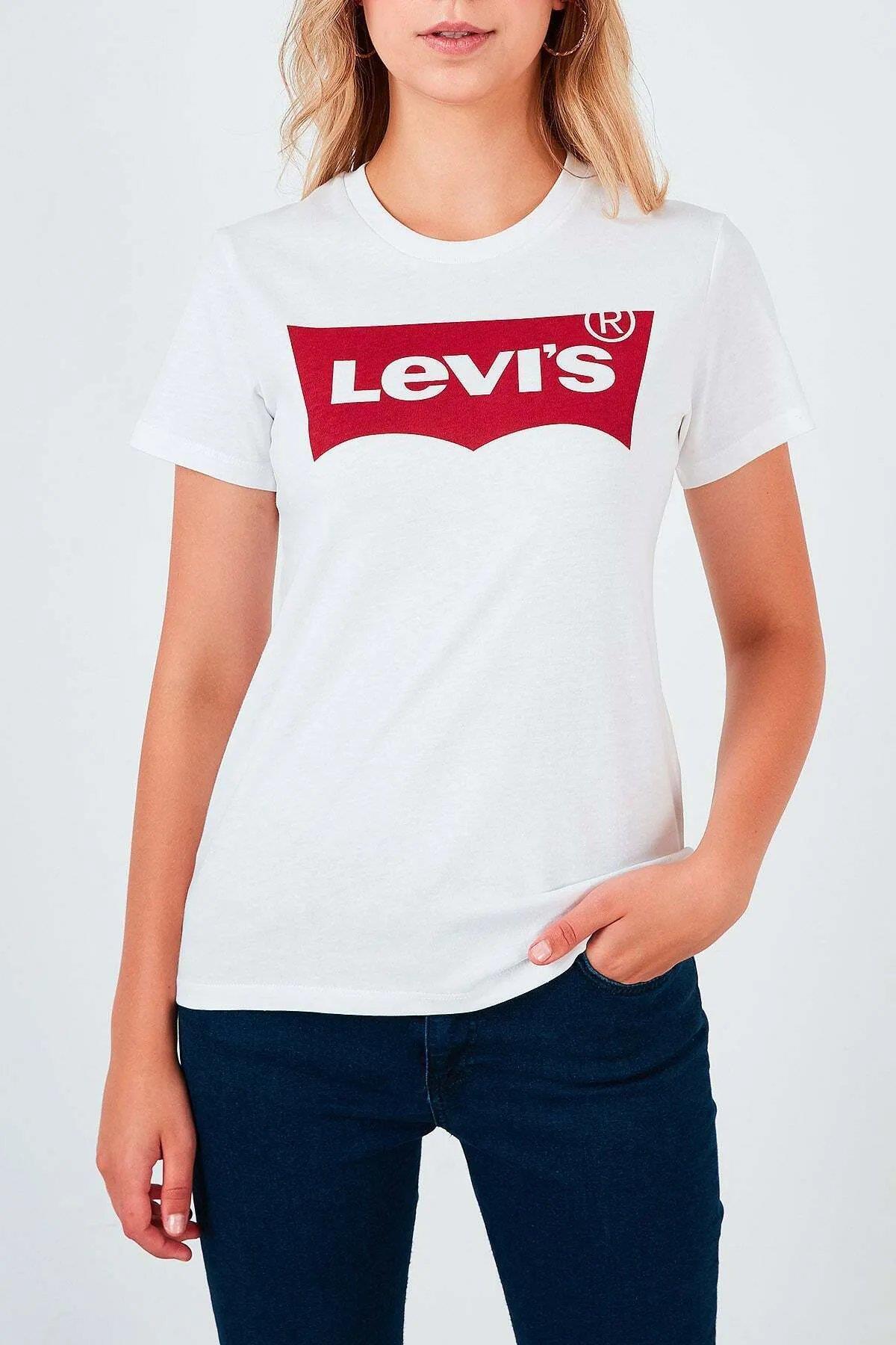 LEVİ'S THE PERFECT TEE TR LARGE BATWING WHITE 17369-1310