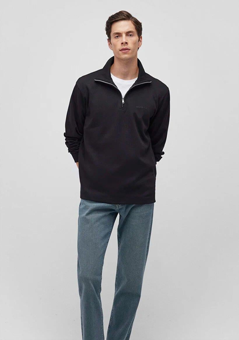 MAVİ SWEATSHIRT SİYAH M0S10252-900