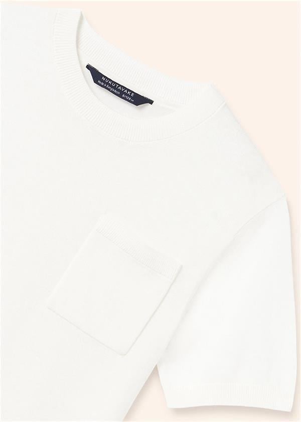 Mayoral Erkek Çocuk Kısa Kol T-shirt Krem 6332