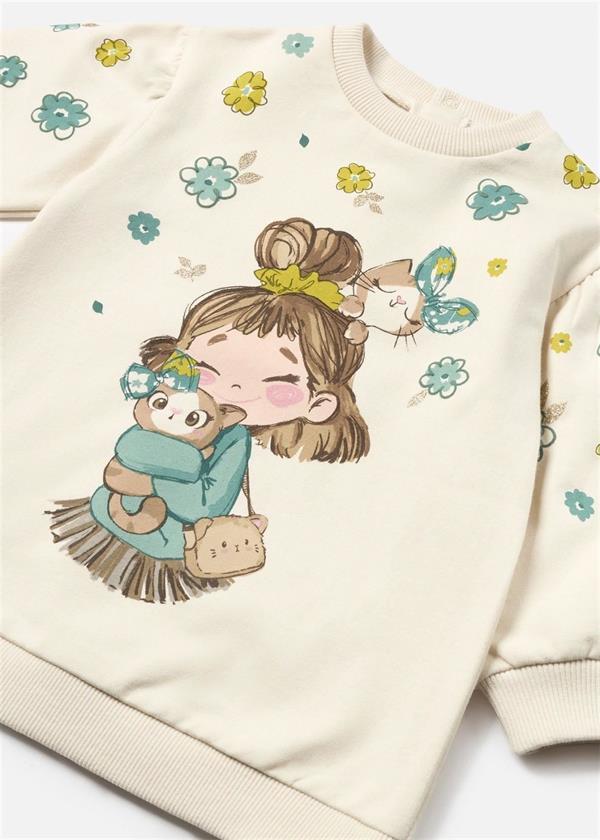 Mayoral Kız Bebek Elbise Bej 2922