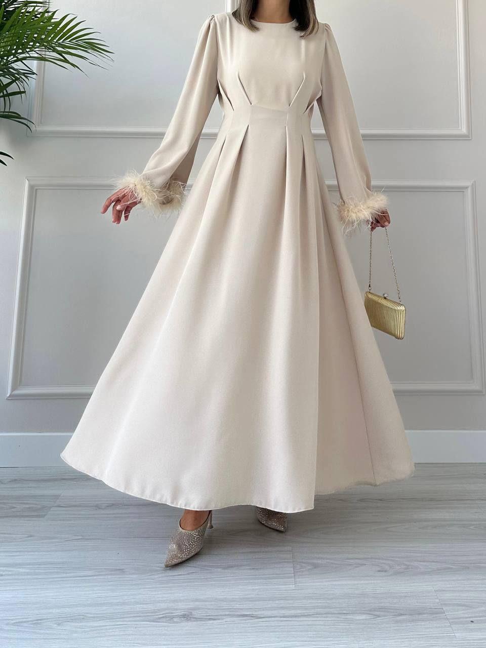 Bej Elina Elbise