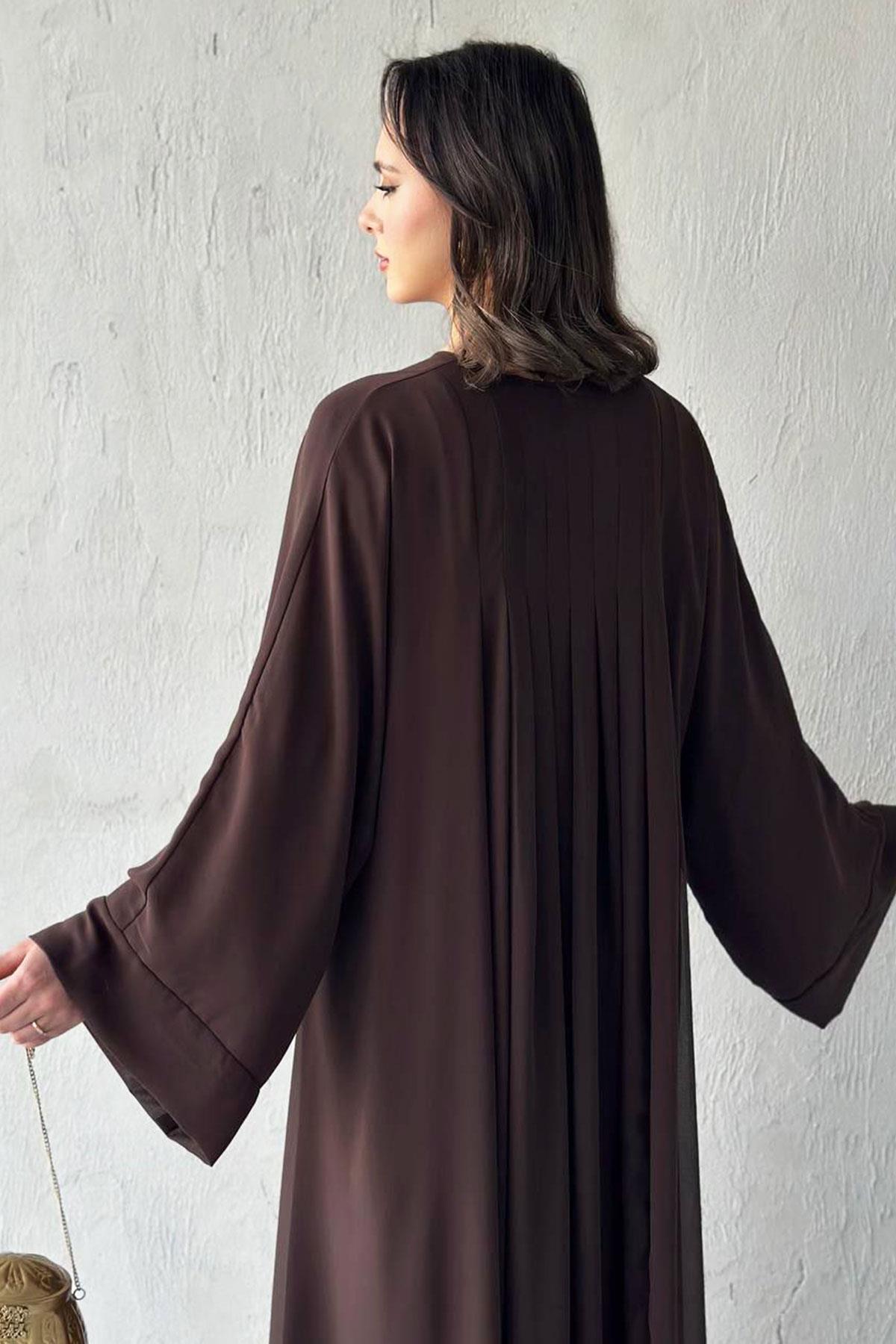 Vera Şifon Abaya Kahverengi