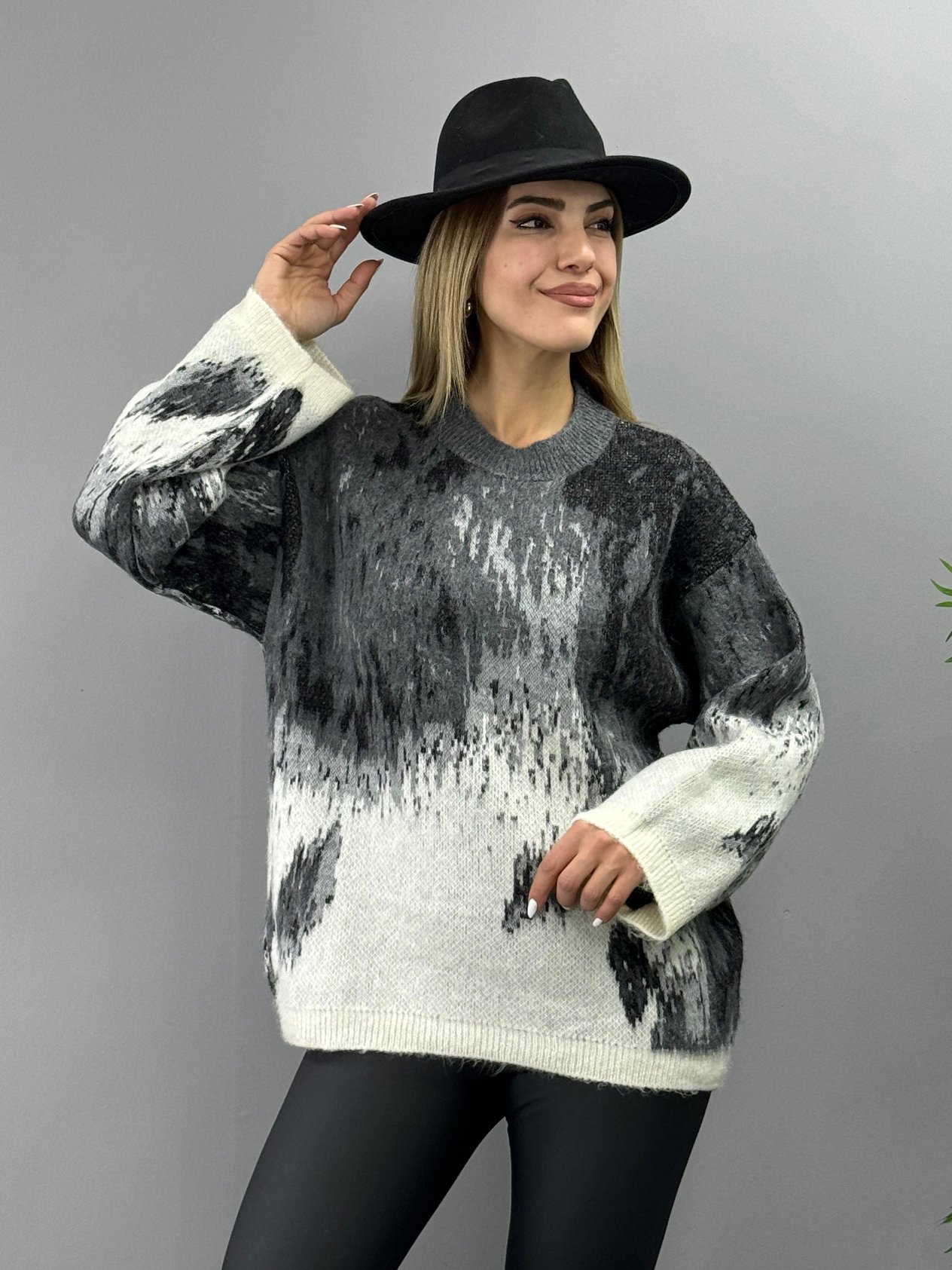Rubi Antrasit Triko Kazak