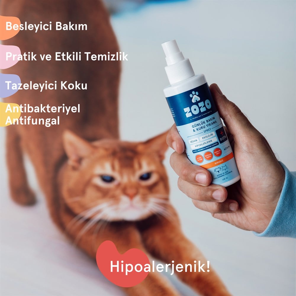 Tanışma Paketi (Koku Giderici Sprey & Islak Mendil & Kokusuz Bakım Spreyi)