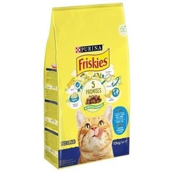 Friskies Sterilised Somonlu Kısırlaştırılmış Kedi Maması 10 Kg