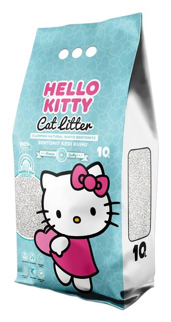 Hello Kitty Bentonit Topaklanan Marsilya Sabun Kokulu Kedi Kumu 10 Lt
