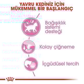 Royal Canin Kitten Instinctive İn Jelly Yavru Kedi Jel Konservesi 85Gr 12'Lİ PAKET