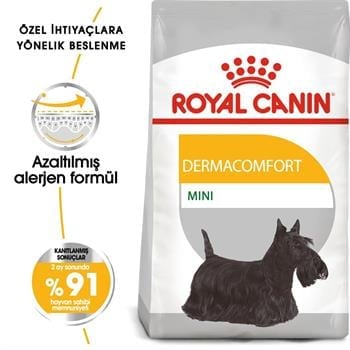 Royal Canin Mini Dermacomfort Küçük Irk Hassas Yetişkin Köpek Maması 3 Kg