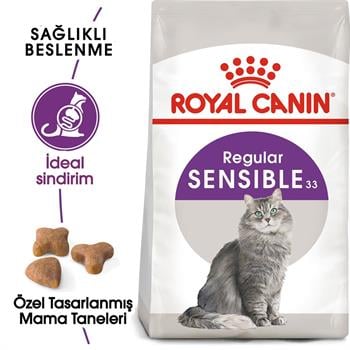 Royal Canin Sensible Hassas Sindirim Sistemi Kedi Maması  2Kg
