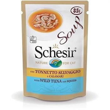 Schesir Kedi Çorbası Ton Balıklı Kalamarlı 85 gr