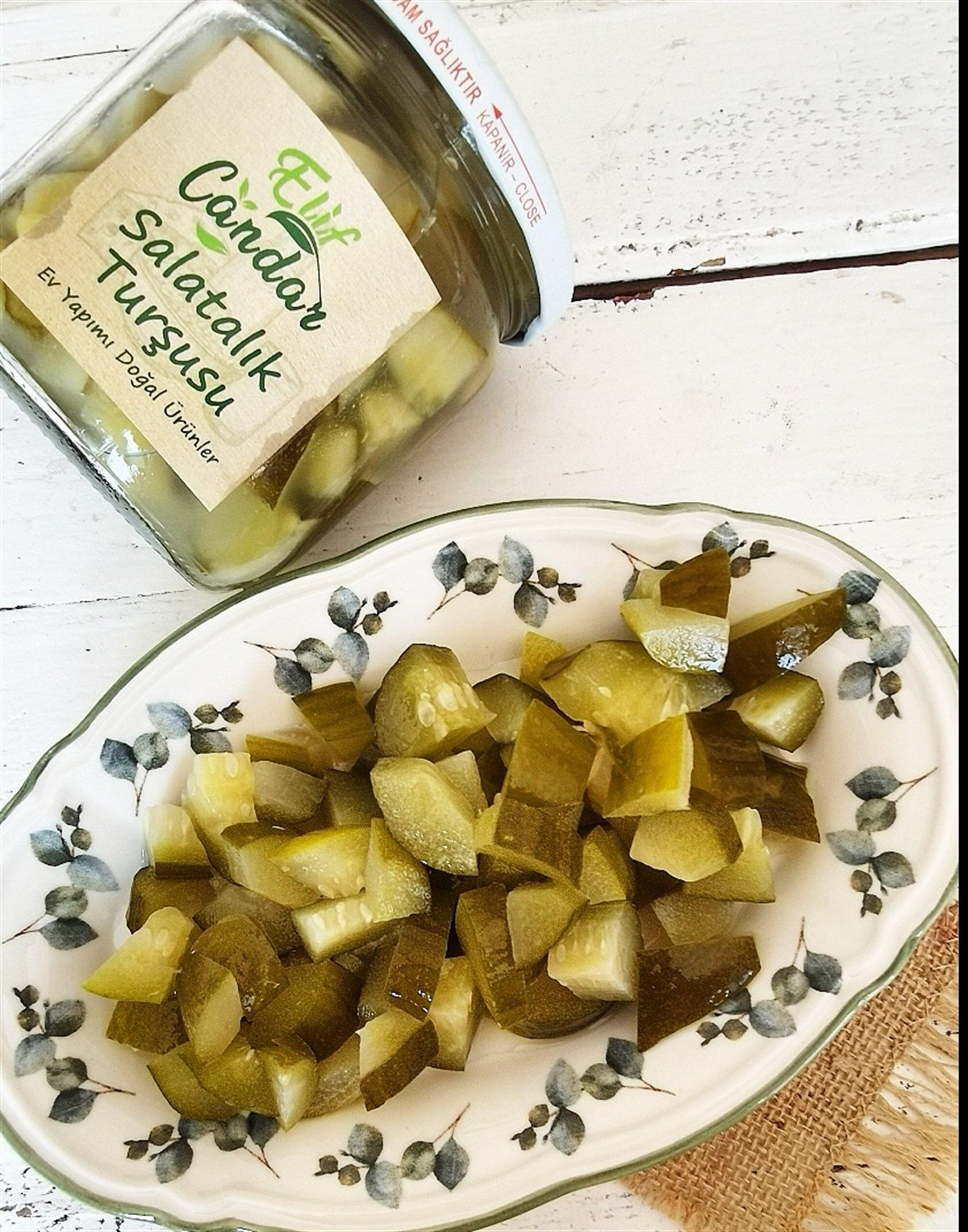 Dilimli salatalık turşusu (370 gr)