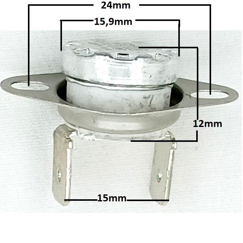 10 Adet KSD302 70C 16A Limit Termostat 