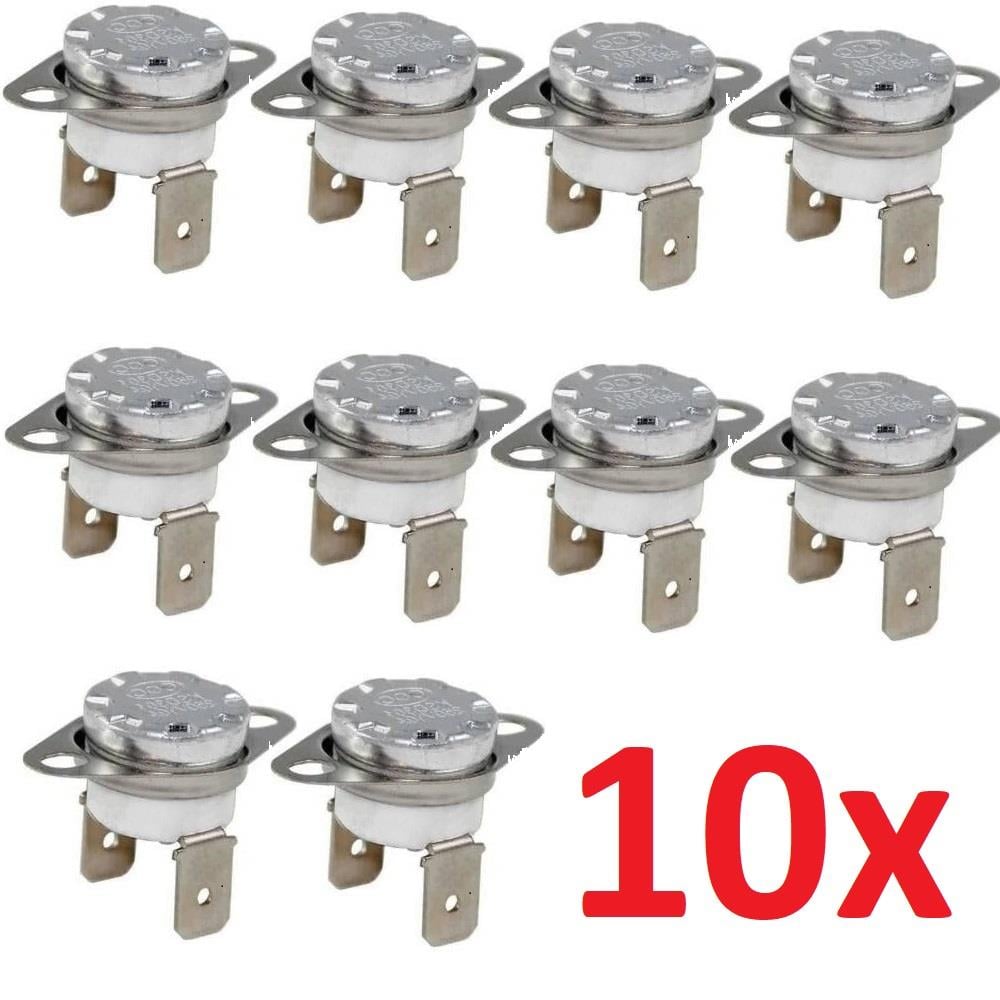 10 Adet KSD302 70C 16A Limit Termostat 