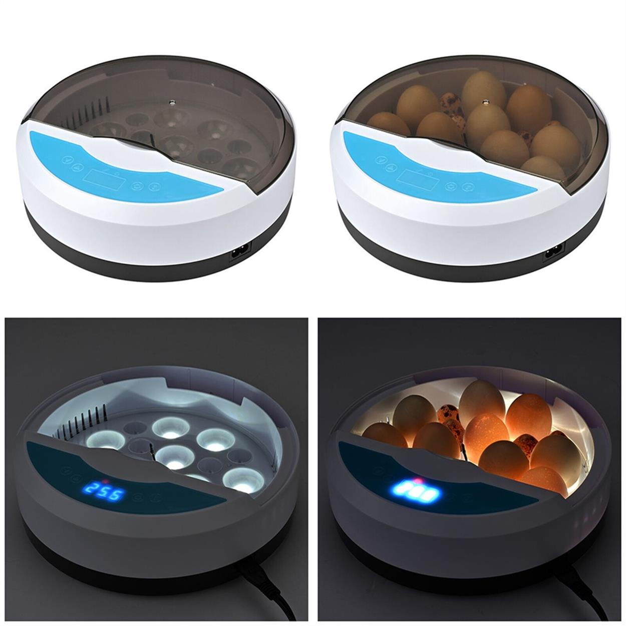 Mini 9+4 Yumurtalı  Otomatik Kuluçka Makinası 