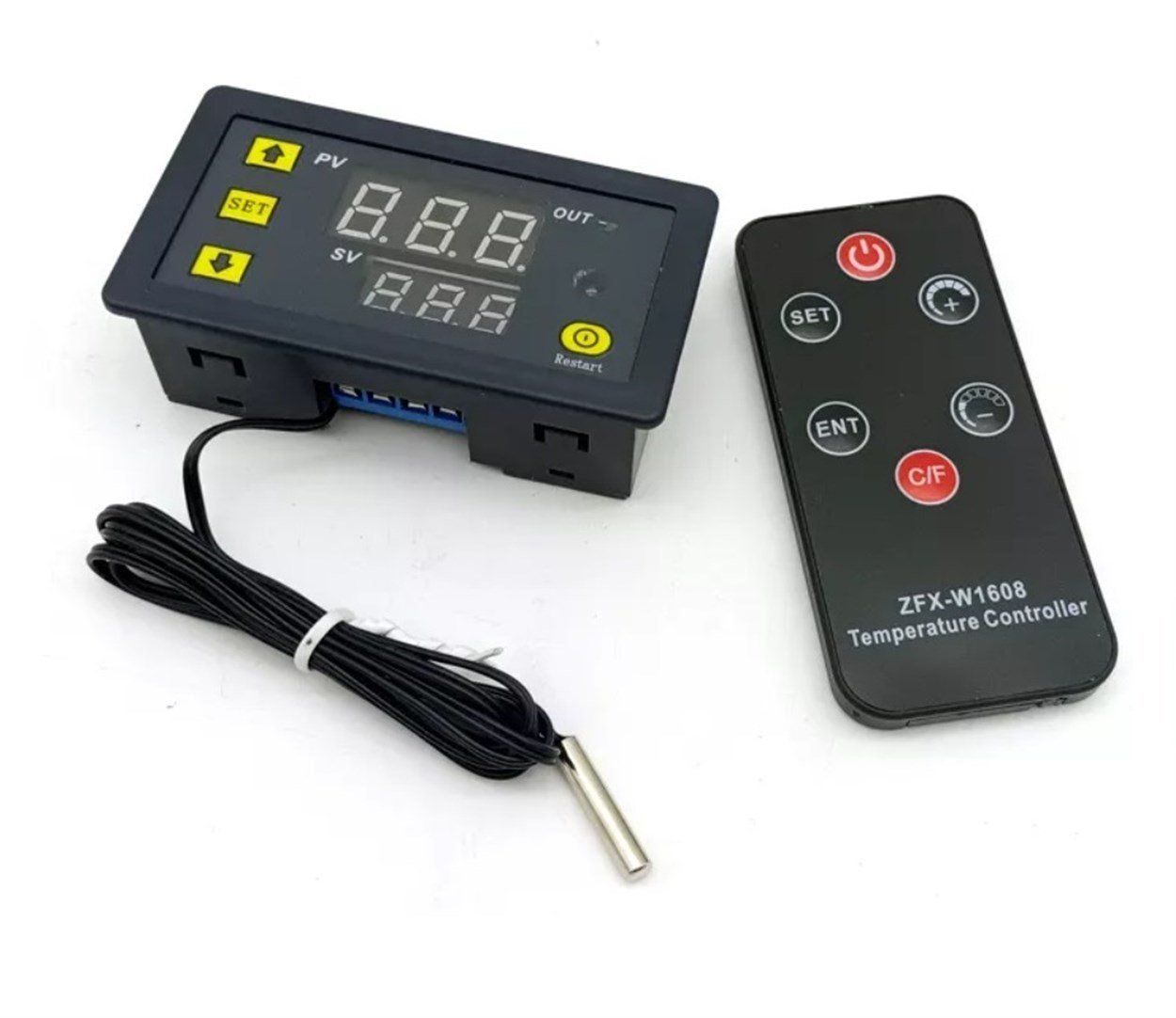 W3231  12Volt 1500w  Uzaktan Kumandalı Termostat