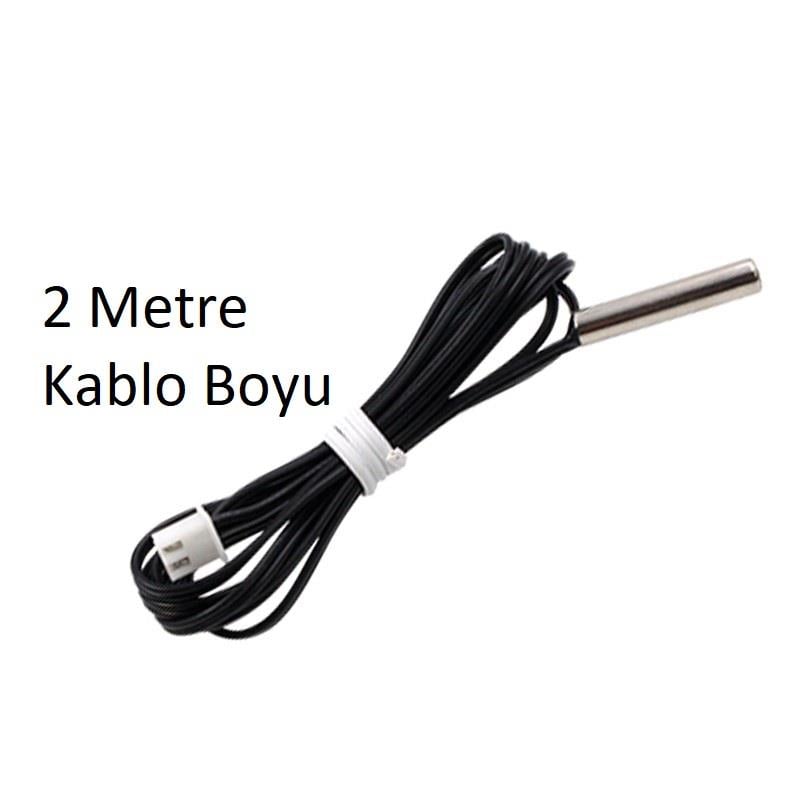 Yate10 5 Adet 10K  NTC Sensör 2 Metre Kablolu